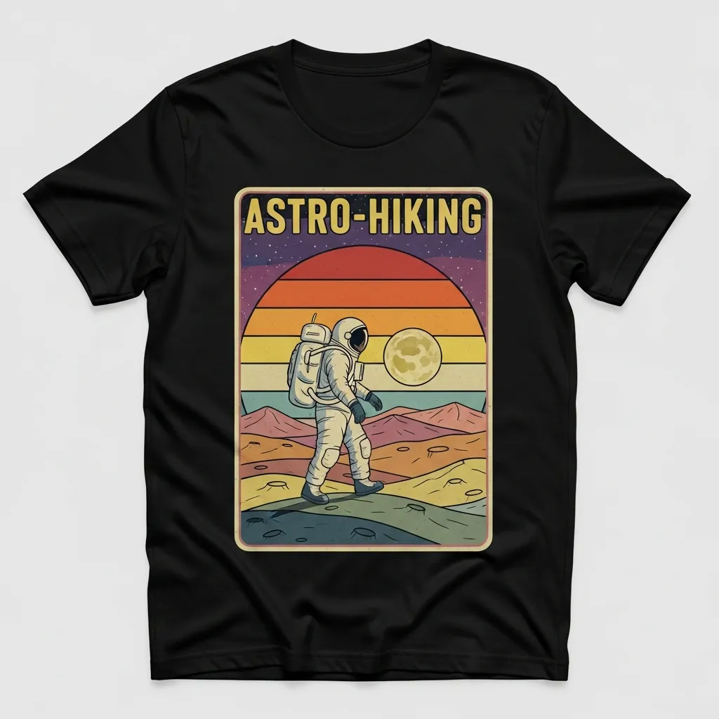 Astro-Hiking Concept Design Mockup